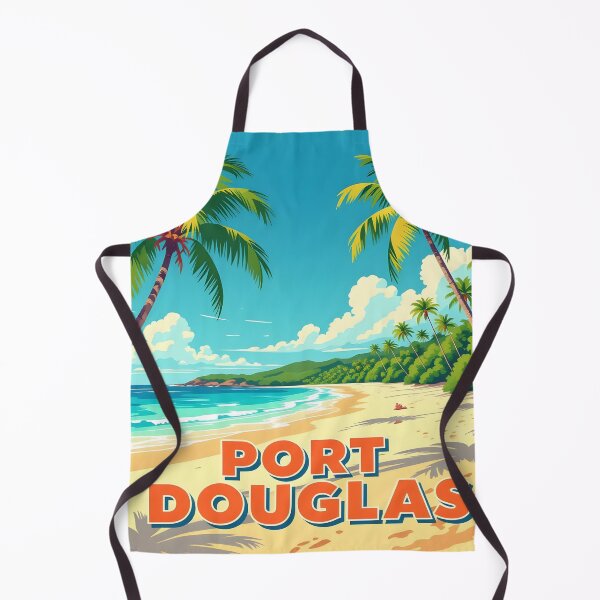 Artikelvorschau, Port Douglas: Malerisches Reiseposter im Vintage-Stil entworfen und verkauft von LSVart.