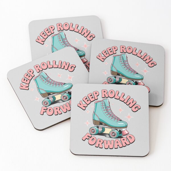 Item preview, Keep Rolling Forward Roller Skate Design designed and sold by AUA-Diamond7.