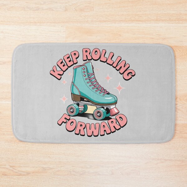 Item preview, Keep Rolling Forward Roller Skate Design designed and sold by AUA-Diamond7.