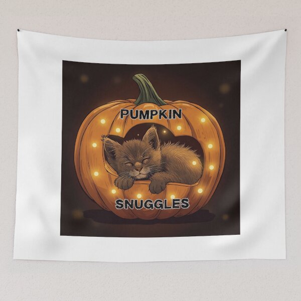 Item preview, Pumpkin Snuggles designed and sold by PetJoyPrintsCO.