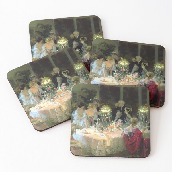 Item preview, The End of Dinner - Jules Alexandre Grun designed and sold by Jon-Baran.