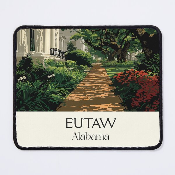Item preview, Eutaw Alabama Historic Mansion Art Print designed and sold by TuncGK.