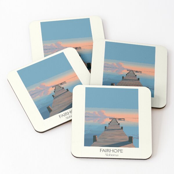 Item preview, Fairhope Alabama Municipal Pier Art Print designed and sold by TuncGK.