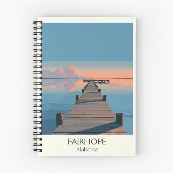 Item preview, Fairhope Alabama Municipal Pier Art Print designed and sold by TuncGK.