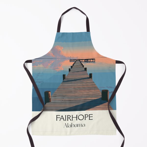 Item preview, Fairhope Alabama Municipal Pier Art Print designed and sold by TuncGK.