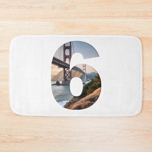 Item preview, Number 6 designed and sold by trendspatterns.