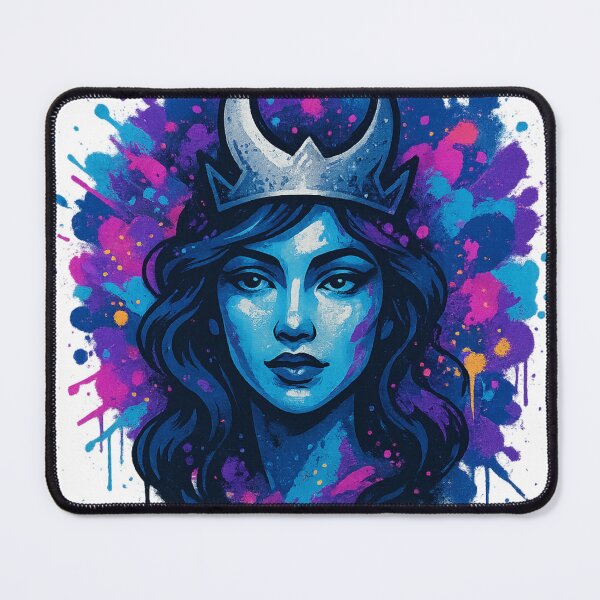Item preview, Moonlight Queen – Lunar Power Graffiti Tee designed and sold by PastimeMastery.