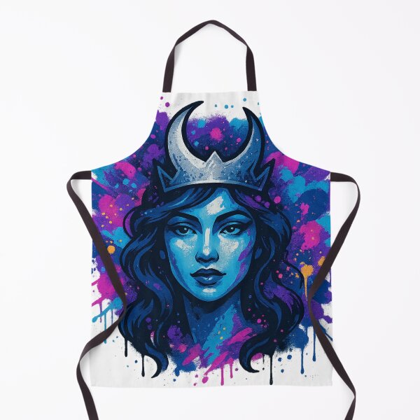 Item preview, Moonlight Queen – Lunar Power Graffiti Tee designed and sold by PastimeMastery.