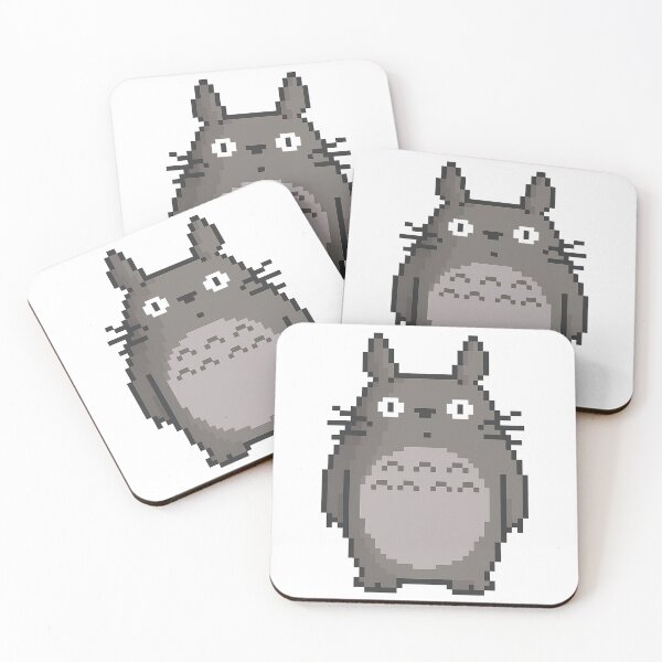 Item preview, Pixel Totoro — Retro Pixel Art Forest Spirit Design designed and sold by AddictiveDesign.