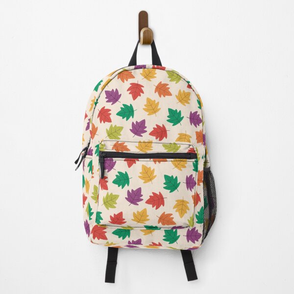 Item preview, colourful autumn leaves pattern designed and sold by winterpumpkin.