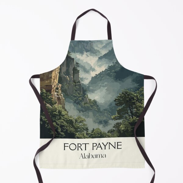Item preview, Fort Payne AL Mountain View | Little River Canyon Art designed and sold by TuncGK.