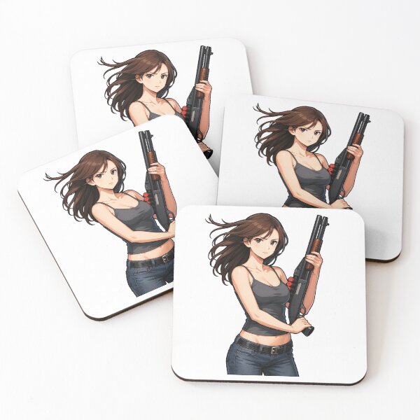 Item preview, Shotgun Girl – Beauty with Firepower designed and sold by RAWLIFEGRAPHIC.