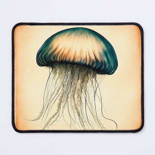 Item preview, Vintage Jellyfish Biological Illustration Print designed and sold by LanaGustavsson.