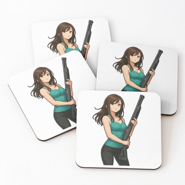 Item preview, Shotgun Girl – Beauty with Firepower designed and sold by RAWLIFEGRAPHIC.