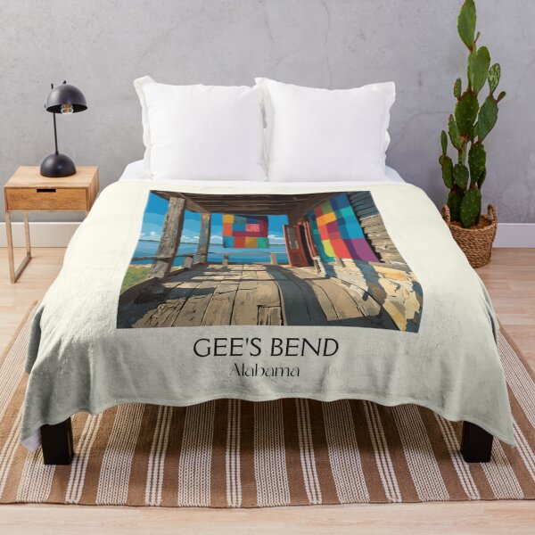 Item preview, Gee's Bend Alabama Quilt Art | Black Belt Heritage Print designed and sold by TuncGK.