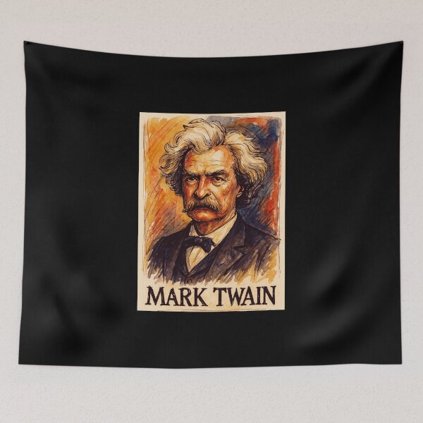Item preview, Mark Twain designed and sold by Sarcastic designs.