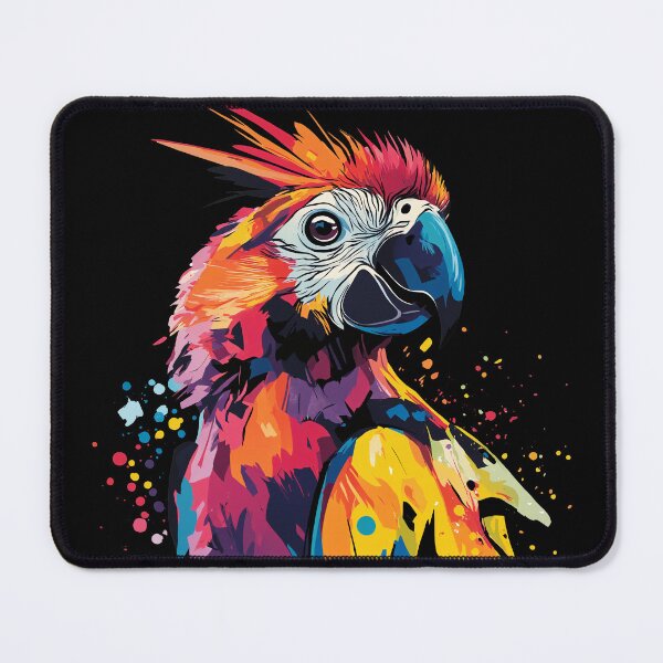 Item preview, Colorful Parrot – Origami-Style Animal Art | Paint Splash Wildlife Design T-Shirt designed and sold by OrigAnimal.