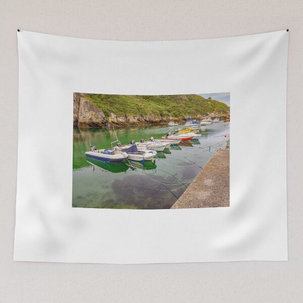 Item preview, Boats moored up in Porth Clais designed and sold by yackers1.