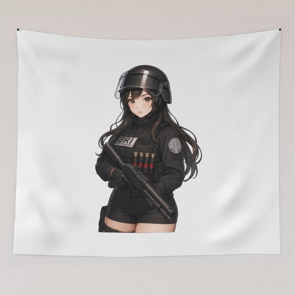 Item preview, Shotgun Girl – Beauty with Firepower designed and sold by RAWLIFEGRAPHIC.