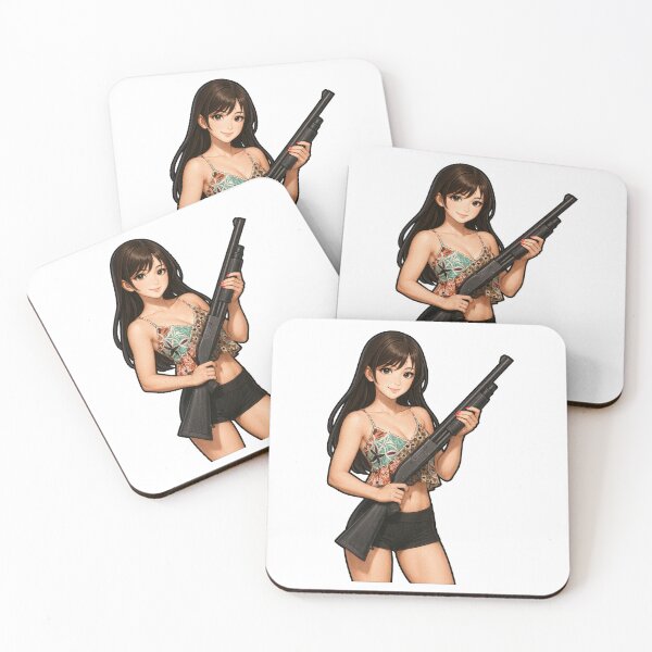 Item preview, Shotgun Girl – Beauty with Firepower designed and sold by RAWLIFEGRAPHIC.