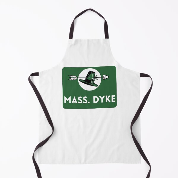 Item preview, Mass Dyke Mass Pike Funny Lesbian Road Sign designed and sold by WigOutlet.