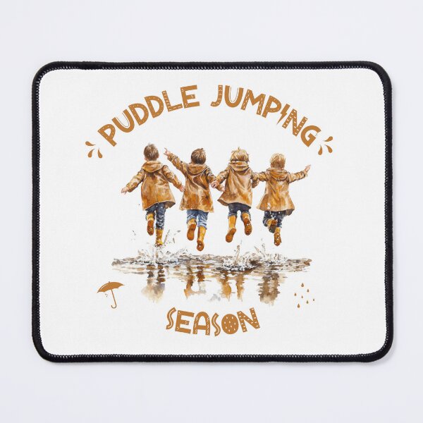 Item preview, Puddle Jumping Season, Soft Agere Design for Rainy Days designed and sold by ChibiNekoSpace.