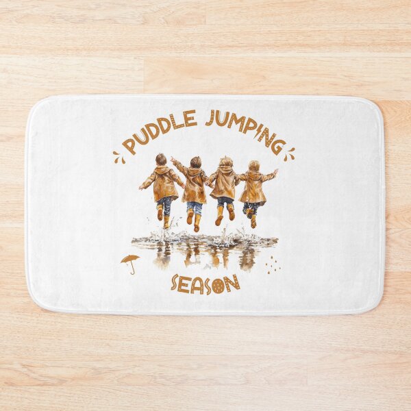 Item preview, Puddle Jumping Season, Soft Agere Design for Rainy Days designed and sold by ChibiNekoSpace.