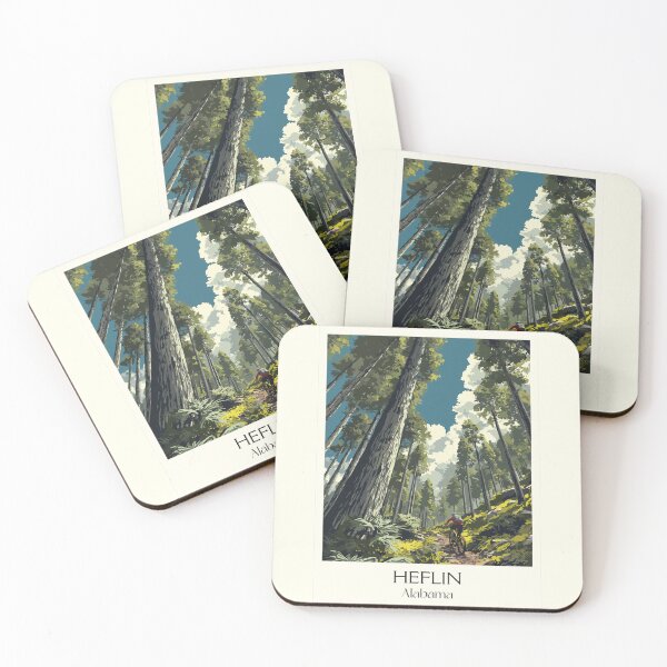 Item preview, Heflin AL Forest Art | Talladega National Forest Print designed and sold by TuncGK.