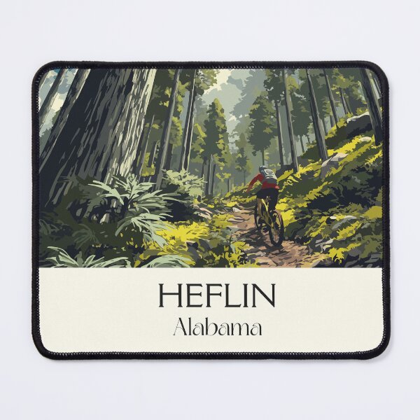 Item preview, Heflin AL Forest Art | Talladega National Forest Print designed and sold by TuncGK.