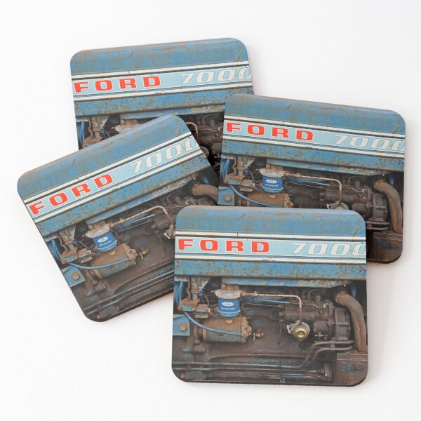Item preview, Vintage Ford 7000 tractor side view designed and sold by Random Railways.