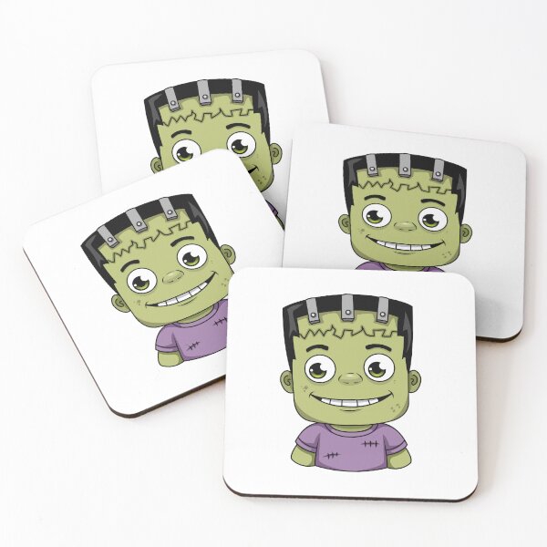 Item preview, Cute Green Halloween Frankenstein Monster designed and sold by MuniraWearify.