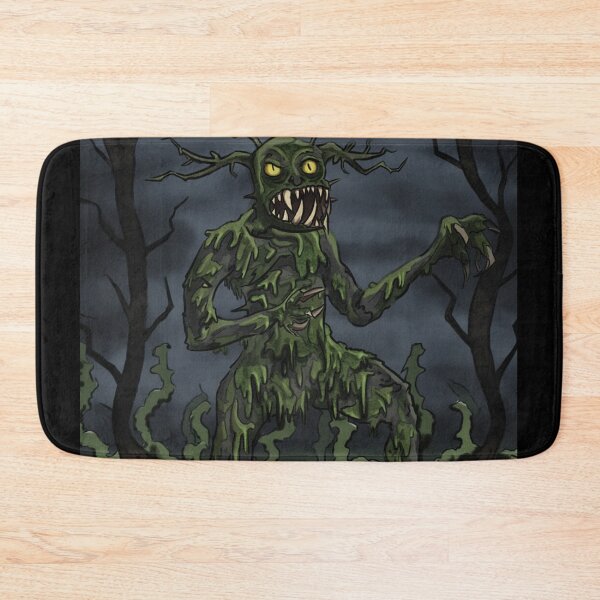 Item preview,  Monster of the deep dark forest illustration designed and sold by Vintage Designs +.