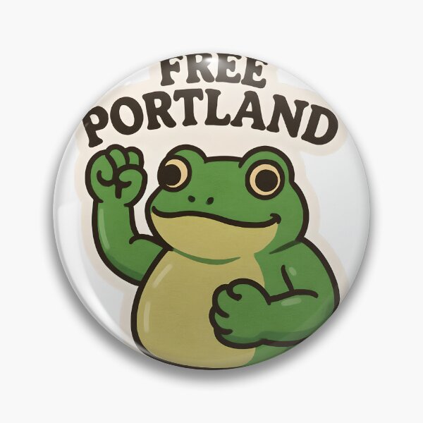 Item preview, Portland Frog  designed and sold by dreamvisionsKG.