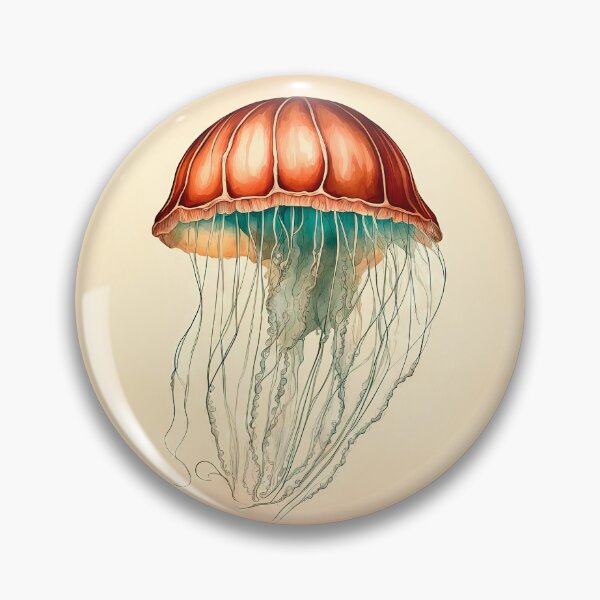 Item preview, Vintage Jellyfish Biological Illustration Print designed and sold by LanaGustavsson.