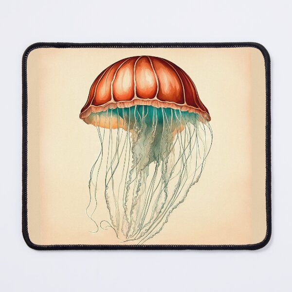 Item preview, Vintage Jellyfish Biological Illustration Print designed and sold by LanaGustavsson.