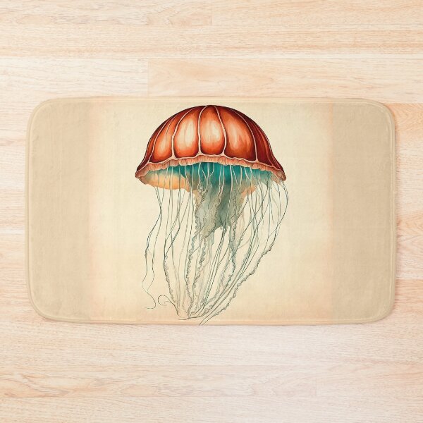 Item preview, Vintage Jellyfish Biological Illustration Print designed and sold by LanaGustavsson.