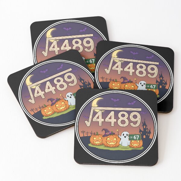Item preview, 4489 Halloween math spooky humor design designed and sold by ArtDesignTp.