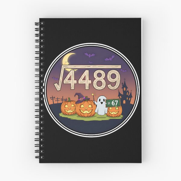 Item preview, 4489 Halloween math spooky humor design designed and sold by ArtDesignTp.