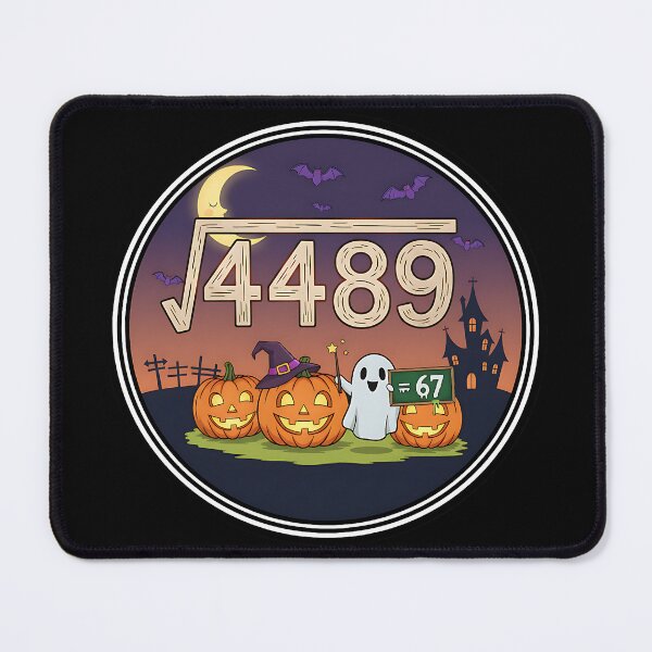 Item preview, 4489 Halloween math spooky humor design designed and sold by ArtDesignTp.