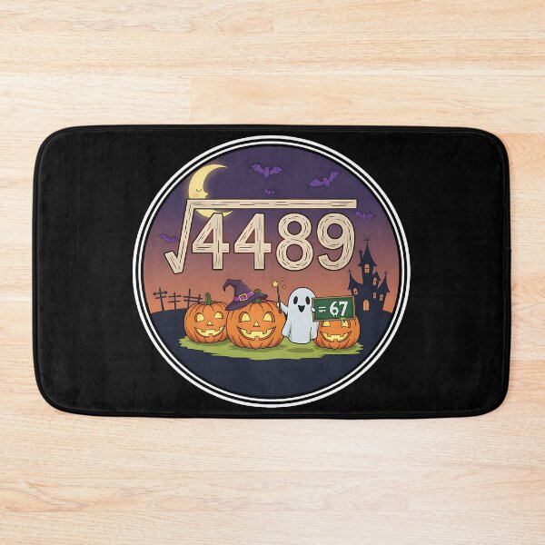 Item preview, 4489 Halloween math spooky humor design designed and sold by ArtDesignTp.