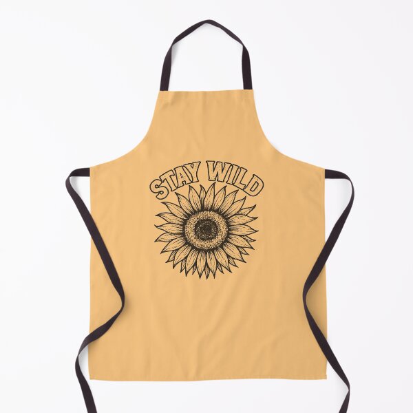 Item preview, Stay Wild Sunflower Vintage Botanical Graphic designed and sold by tronictees.