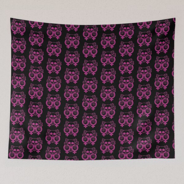 Item preview, Feminist Skull Symbol Raised Fists Empowerment designed and sold by shirt-o-mat.