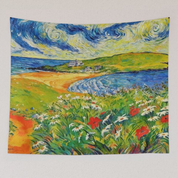 Item preview, Burgh Island3(Watercolour + AI) designed and sold by artsmeow.