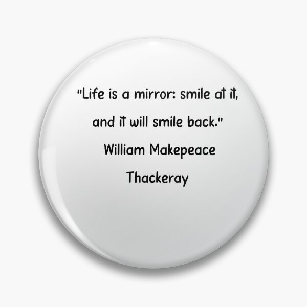 Item preview, William Makepeace Thackeray Quotes designed and sold by 4ever-Undaunted.