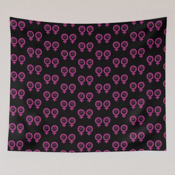 Item preview, Feminist Raised Fists Symbol Women's Empowerment Unity designed and sold by shirt-o-mat.