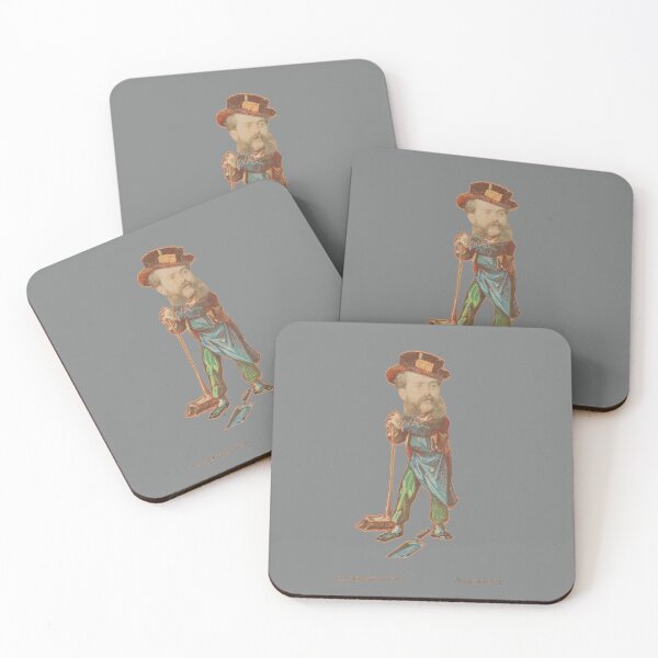 Item preview, Man with Broom and Dustpank - Juan Pedro Chabalgoit tan designed and sold by citimonster.