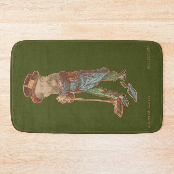 Item preview, Man with Broom and Dustpank - Juan Pedro Chabalgoit army green designed and sold by citimonster.