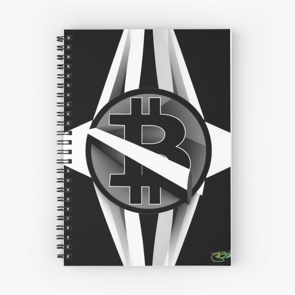 Item preview, Bitcoin Symmetry Core – Black & White Optical Design designed and sold by Benito Del Ray.
