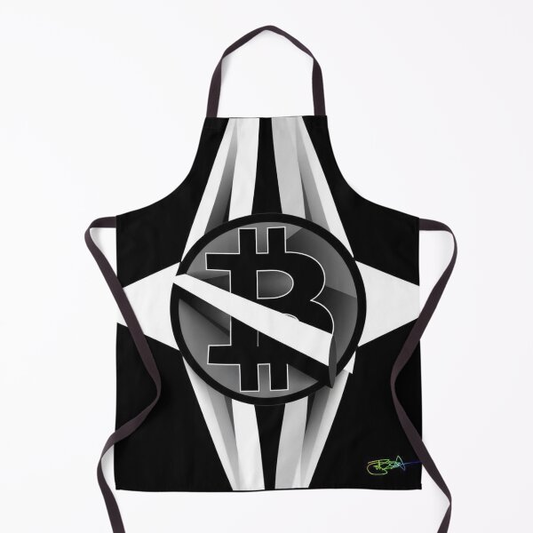Item preview, Bitcoin Symmetry Core – Black & White Optical Design designed and sold by Benito Del Ray.