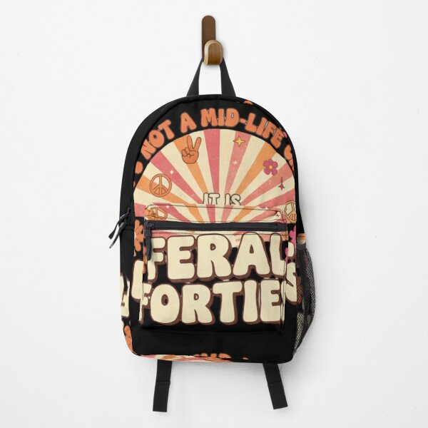 Item preview, Its not a mid life crisis it is feral forties retro funny quote designed and sold by ArtDesignTp.